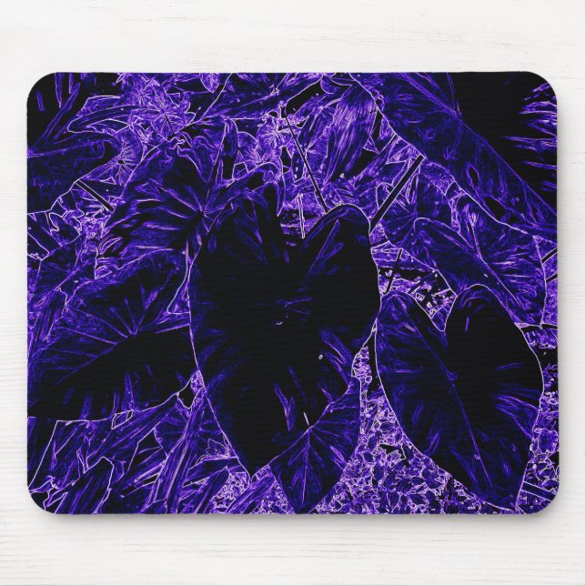 Elephant Ear Löv Deepest Lila Musmatta (Framsidan)