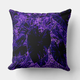 Elephant Ear Löv i Deepest Lila Kudde