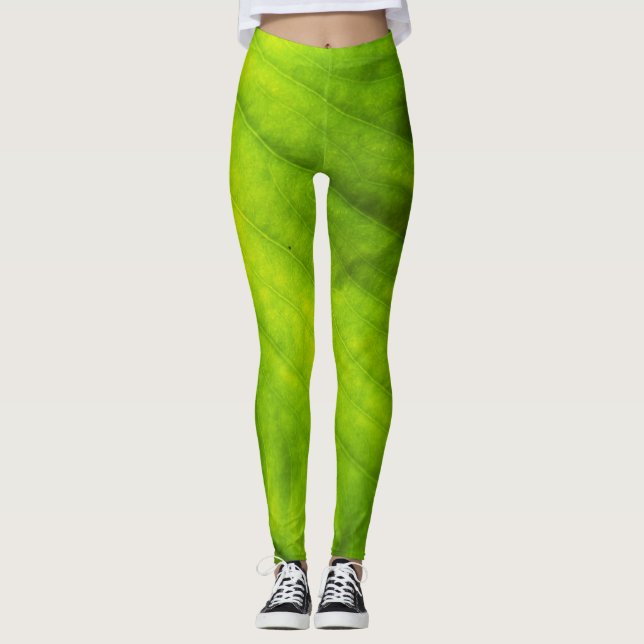 Elephant Ear Taro Leggings (Framsida)