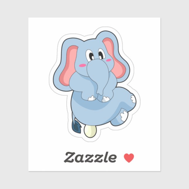 Elephant Egg Klistermärken (Ark)