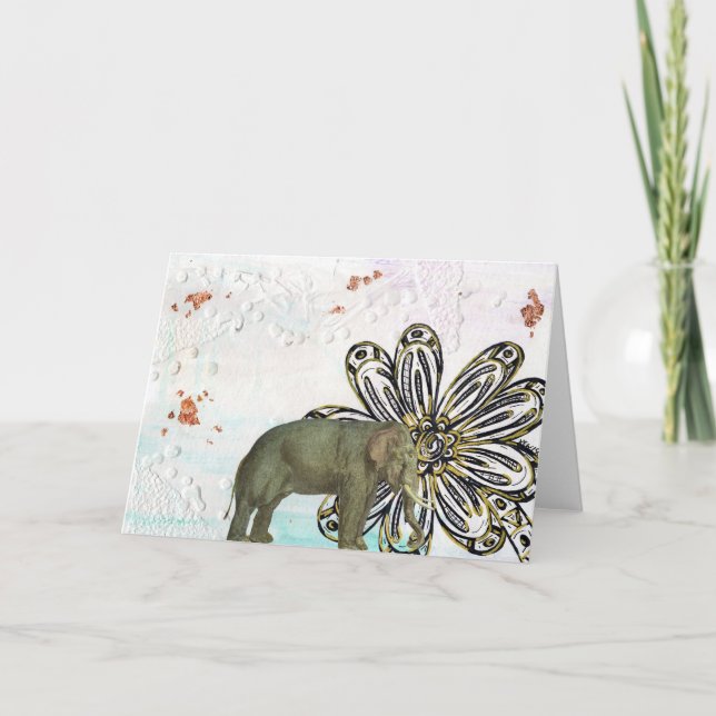 Elephant Ego Kort (Framsida)