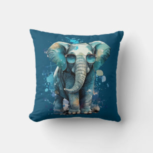 Elephant Elegance Kudde