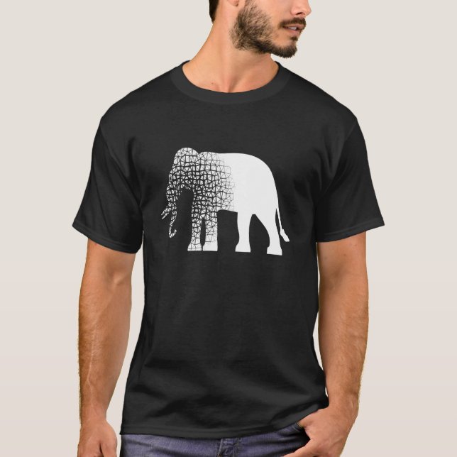 Elephant Elephant Kids Elephant Girl Elephant T Shirt (Framsida)