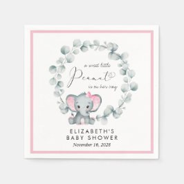 Elephant Eucalyptus Flicka Shower Pappersservett
