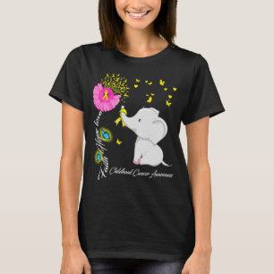 Elephant Faith Hope Kärlek Childnature Cancer T Shirt