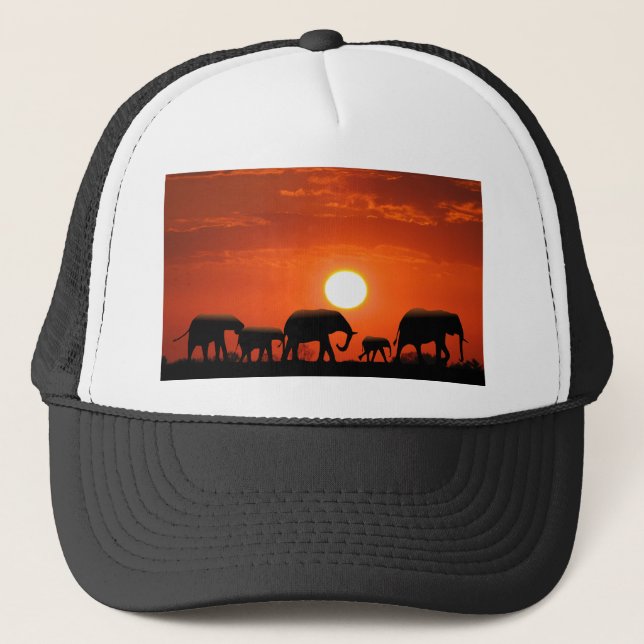 Elephant-familjen Truckerkeps (Framsida)