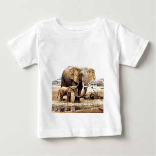 Elephant Family T Shirt