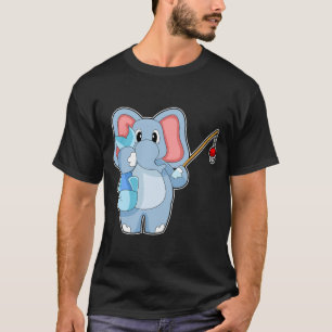Elephant Fisher Fish Fisheries T Shirt