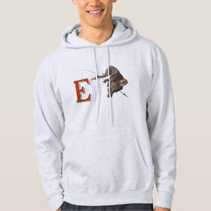 Elephant Fishman Fiske Illustration Hoodie