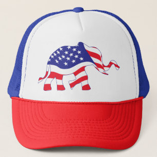 Elephant-FLAGGA Keps