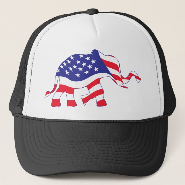 Elephant-FLAGGA Keps (Framsida)