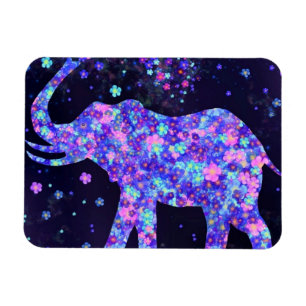 Elephant Flowers Magnet - Vår Joy