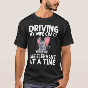 Elephant För manar Pappa Wildlife Indian Elephant T Shirt