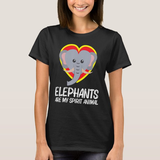 Elephant För manar Women Largest Circus Zoo Animal T Shirt (Framsida)
