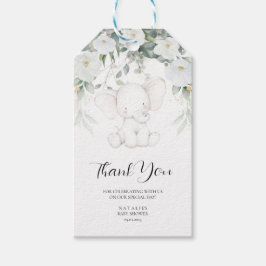 Elephant Gender Neutral Tack Presentetikett