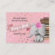 Elephant Girl, kom med en Bok-babydusch