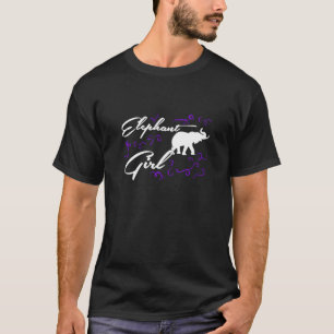 Elephant Girl T-shirts - Elephant T shirt Riding L