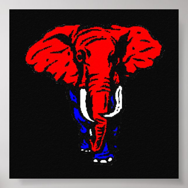 ELEPHANT GOP Poster (Framsidan)