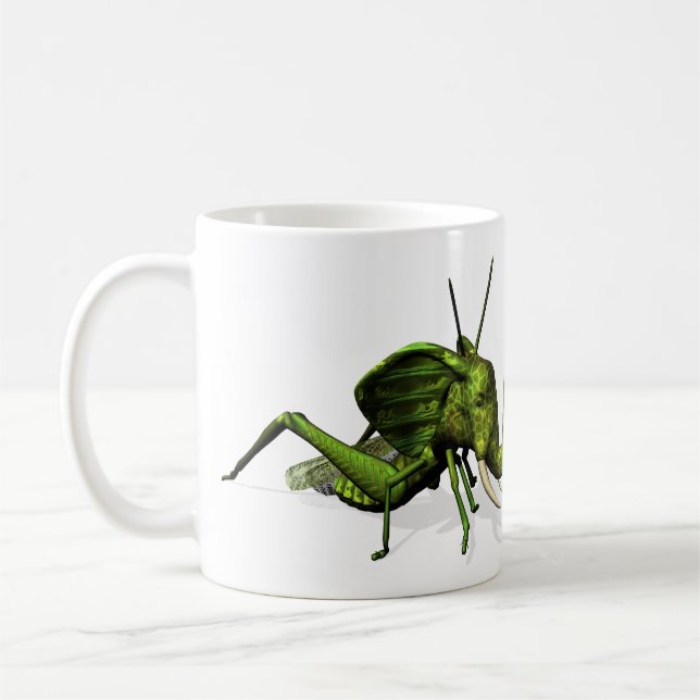 Elephant Grashopper Crossbreed Kaffemugg (Vänster)