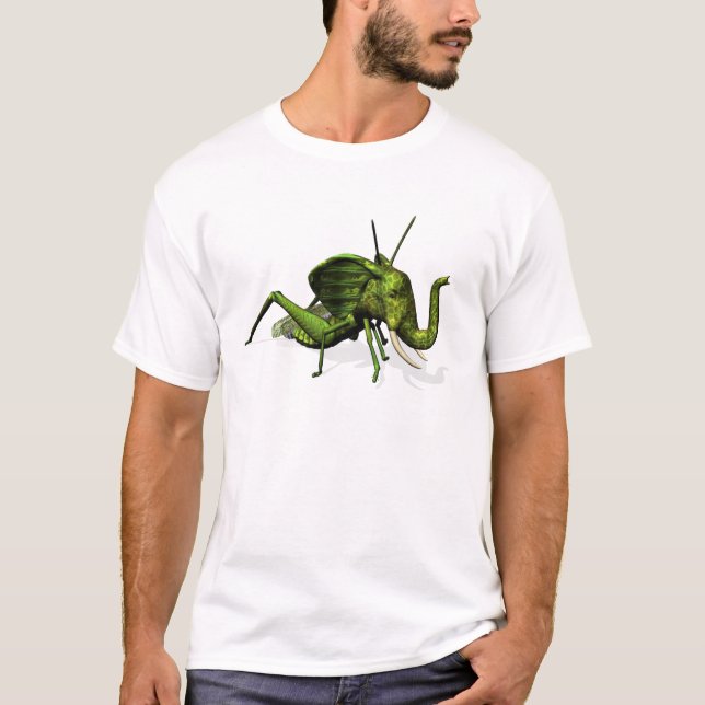 Elephant Grashopper Crossbreed T Shirt (Framsida)