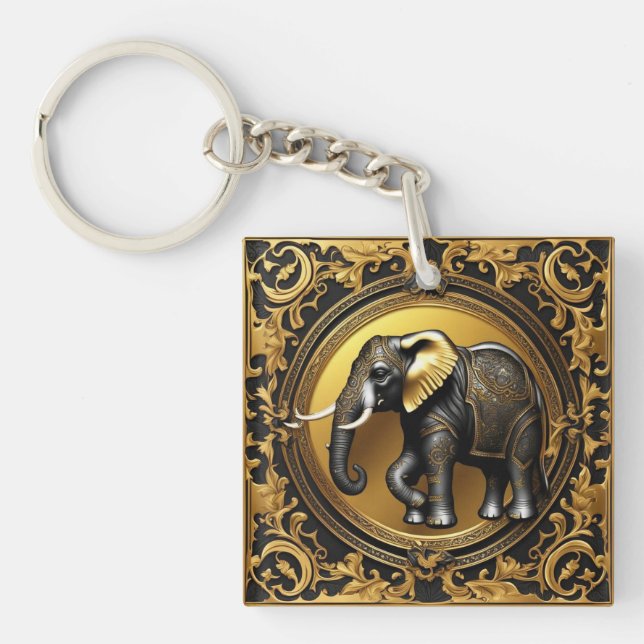 Elephant guld, ram (Framsidan)