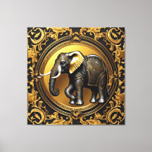 Elephant guld, ram