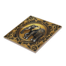 Elephant guld, ram