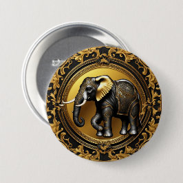 Elephant guld, ram knapp