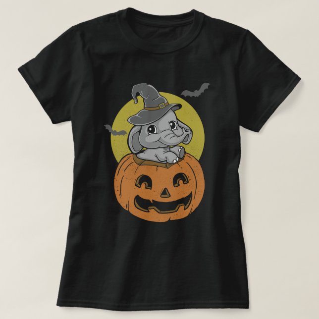 Elephant Halloween Tröja (Design framsida)