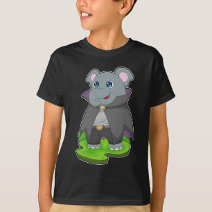 Elephant Halloween Vampire T Shirt