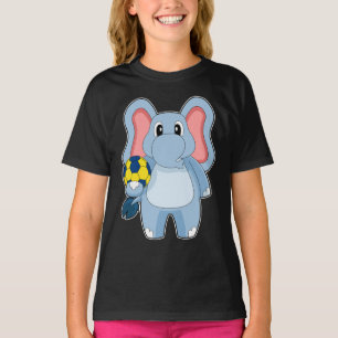 Elephant Handball-spelarhandboll T Shirt