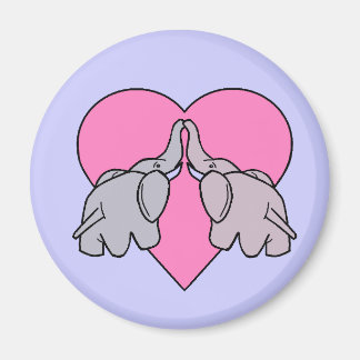 Elephant Heart Magnet