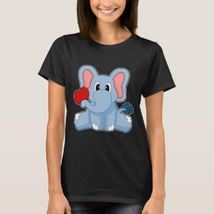 Elephant Heart T Shirt