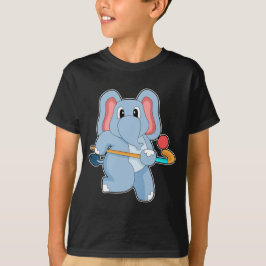 Elephant Hockey Hockey stick T Shirt