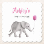 Elephant Holding Balloon Baby Shower Papper Underl Underlägg Papper<br><div class="desc">Den här söta baby-elefanten håller sin ballong och redo att välkomna gäster till din babydusch. Utformningen har min ursprungliga vattenfärg. Kontakta mig om du vill att ballongen färg ska ändras eller om du behöver hjälp med att anpassa din beställning.</div>