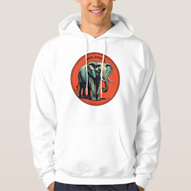 Elephant Hoodie (Framsida)