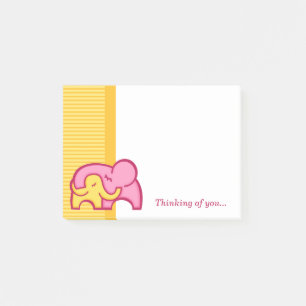 Elephant Hug tänker på dig.. Post-it Block