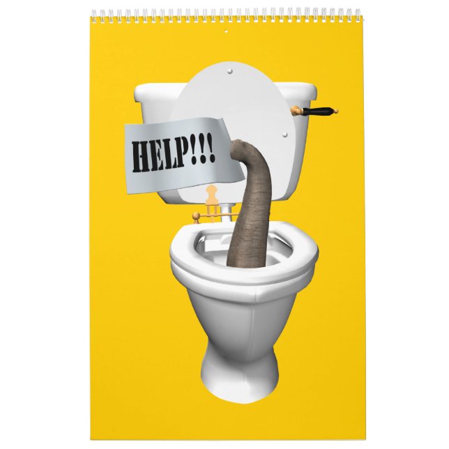 Elephant Hybrids 2025 Kalender för den mest funkti (Omslag)