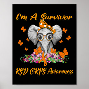 Elephant I är en överlevande RSD CRPS-medvetenhet Poster