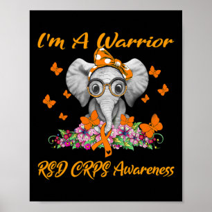 Elephant I är en Warrior RSD CRPS-medvetenhet Poster