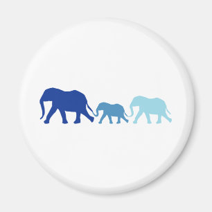 Elephant i Blue Magnet