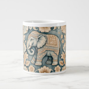 Elephant in Batik Bloom Specialty Mugg Jumbo Mugg