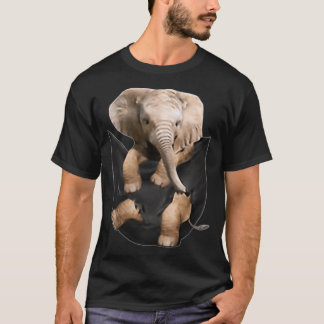 Elephant in Pocket Funny Elephant Älskare Gifts T Shirt