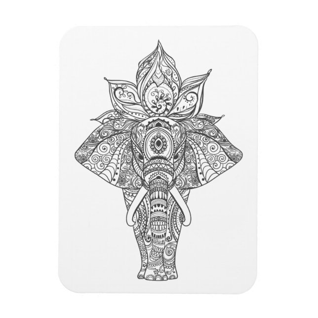 Elephant Inspired Magnet (Vertikal)