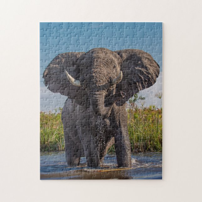 ELEPHANT JIGSAW PUZZLE PUSSEL (Vertikal)