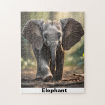 Elephant jigszle Puzzle