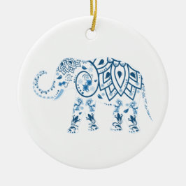 Elephant jul Ornament