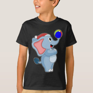 Elephant-julfotboll T Shirt
