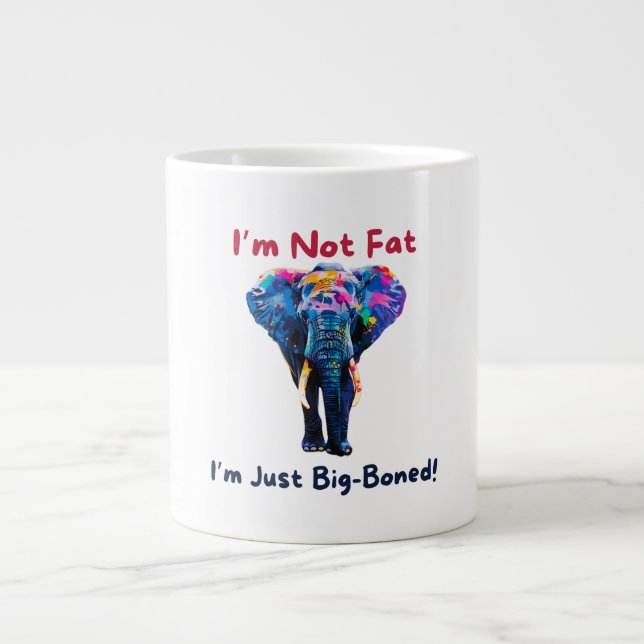 Elephant Jumbo Mugg (Framsidan)
