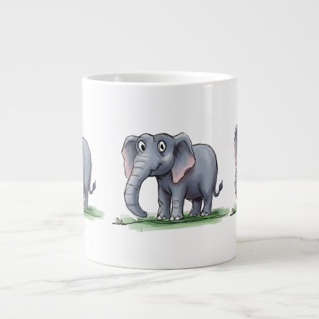 Elephant Jumbo Mugg (Framsidan)
